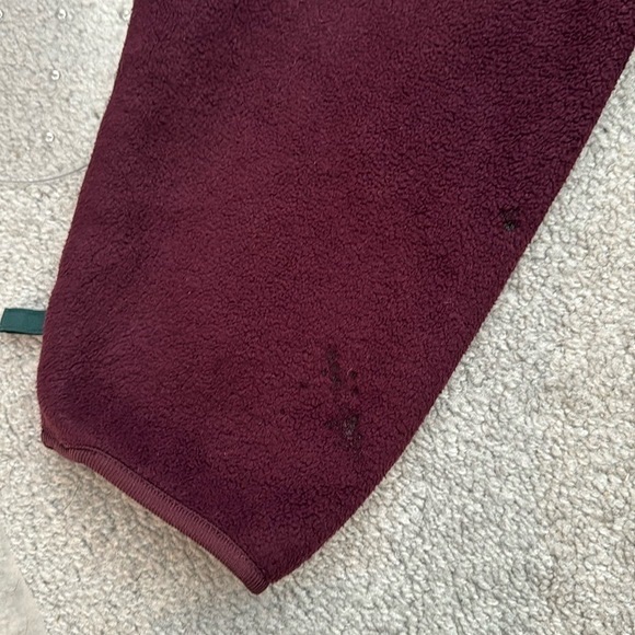 COLUMBIA Purple and Green Full Zip Long Sleeves Fleece Pullover in XL - Picture 10 of 14